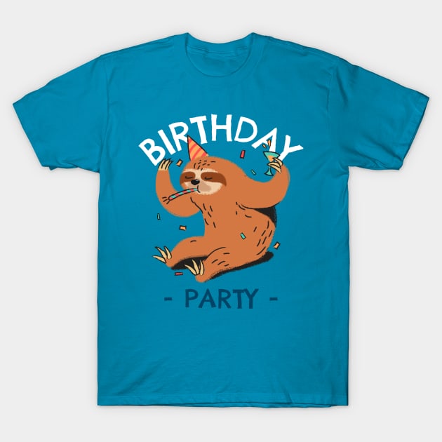 Birthday Party T-Shirt by natural-20s